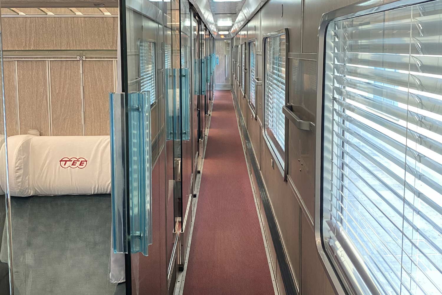 Interno treno Gran Confort