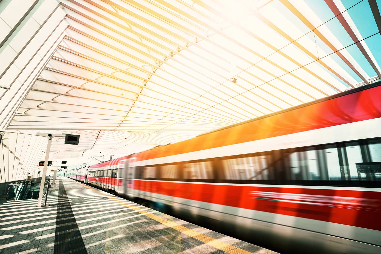 Frecciarossa in stazione