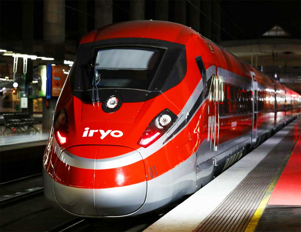 Treno Frecciarossa Iryo in Spagna