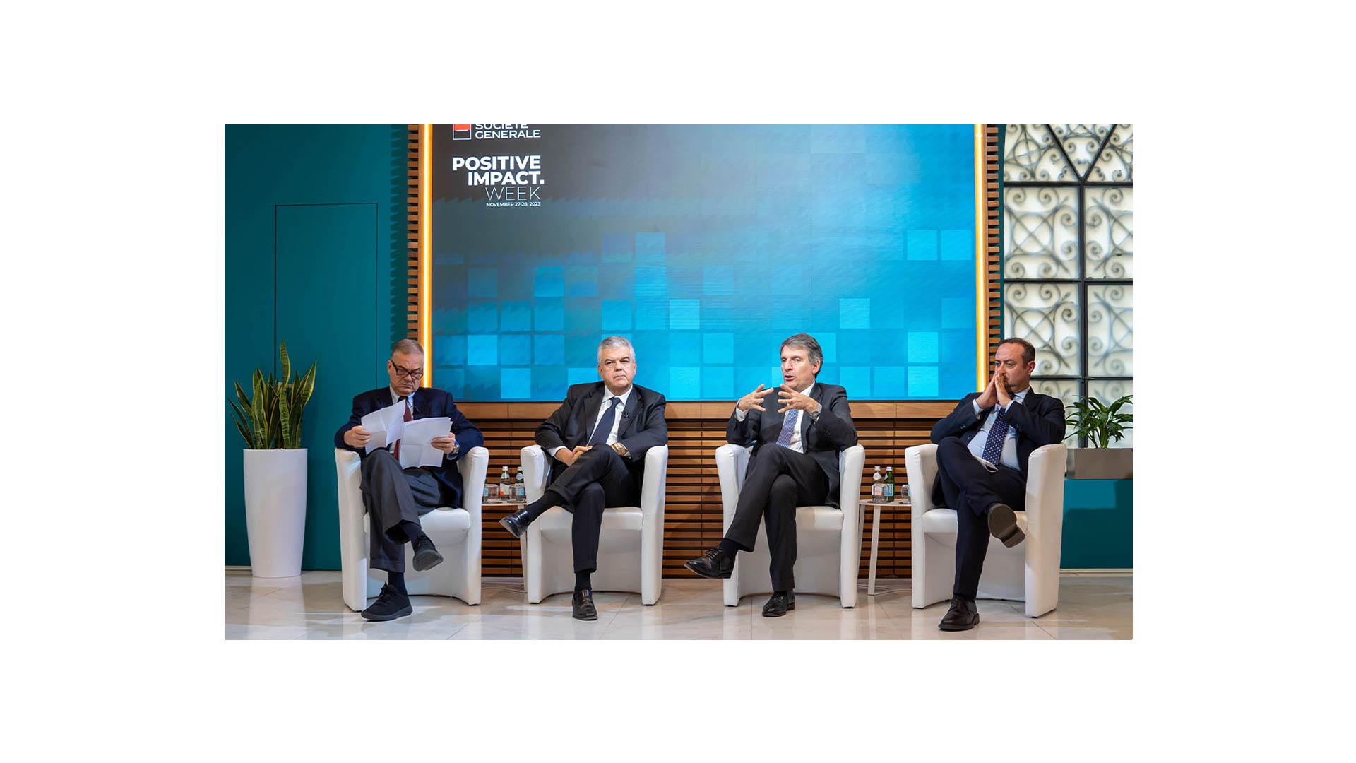 L'AD del Gruppo FS Luigi Ferraris interviene alla Positive Impact Week di Societe Generale