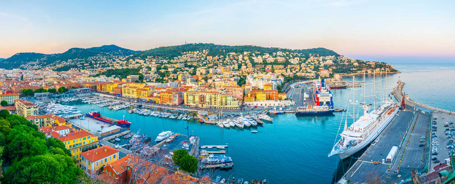 nizza, panorama