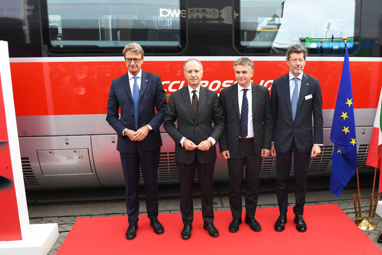 Presentazione del nuovo Frecciarossa 1000 a Innotrans 2024