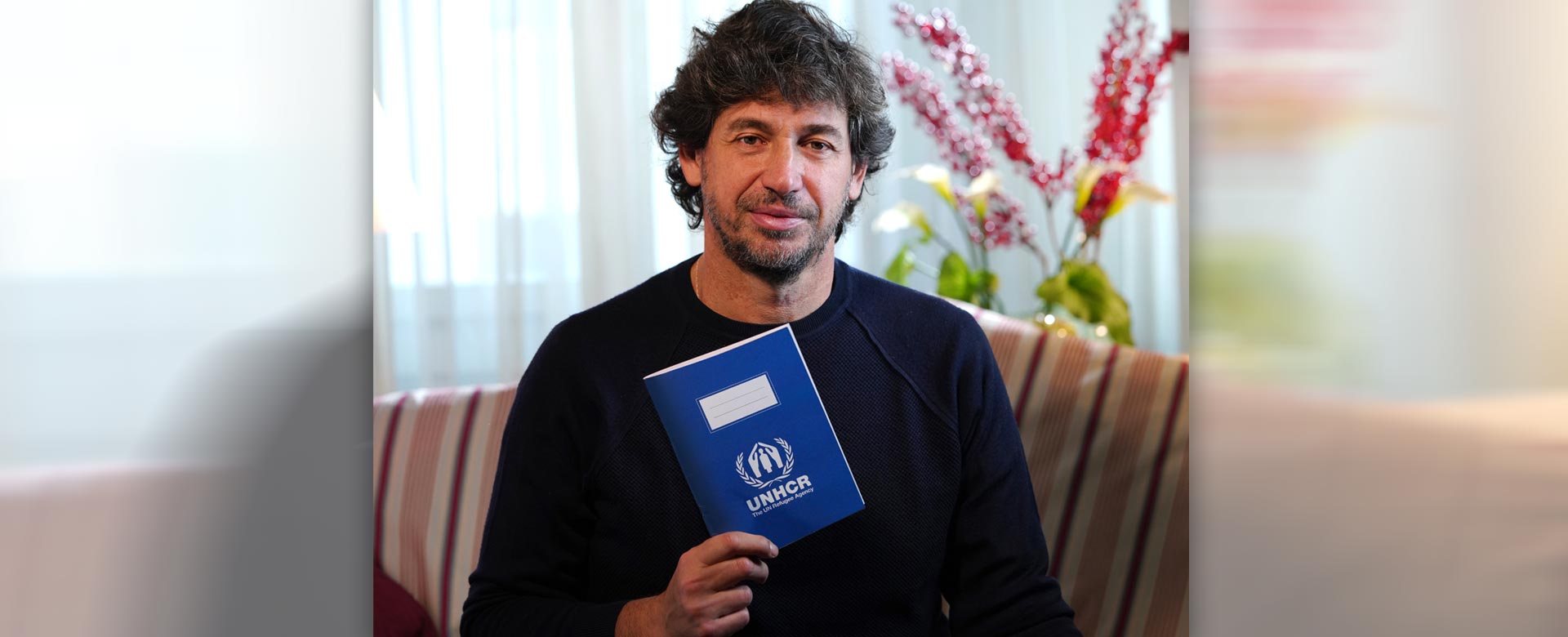 Demetrio Albertini testimonial della campagna #FantasticaRoutine di UNHCR a sostegno dell'istruzione dei bambini rifugiati