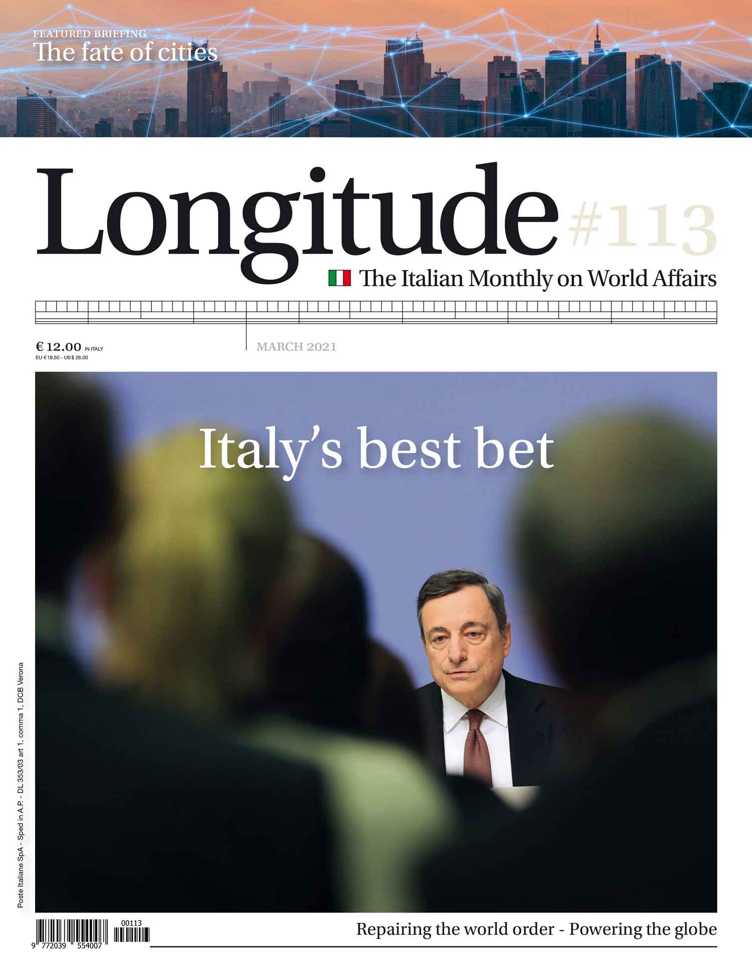 Copertina rivista Longitude