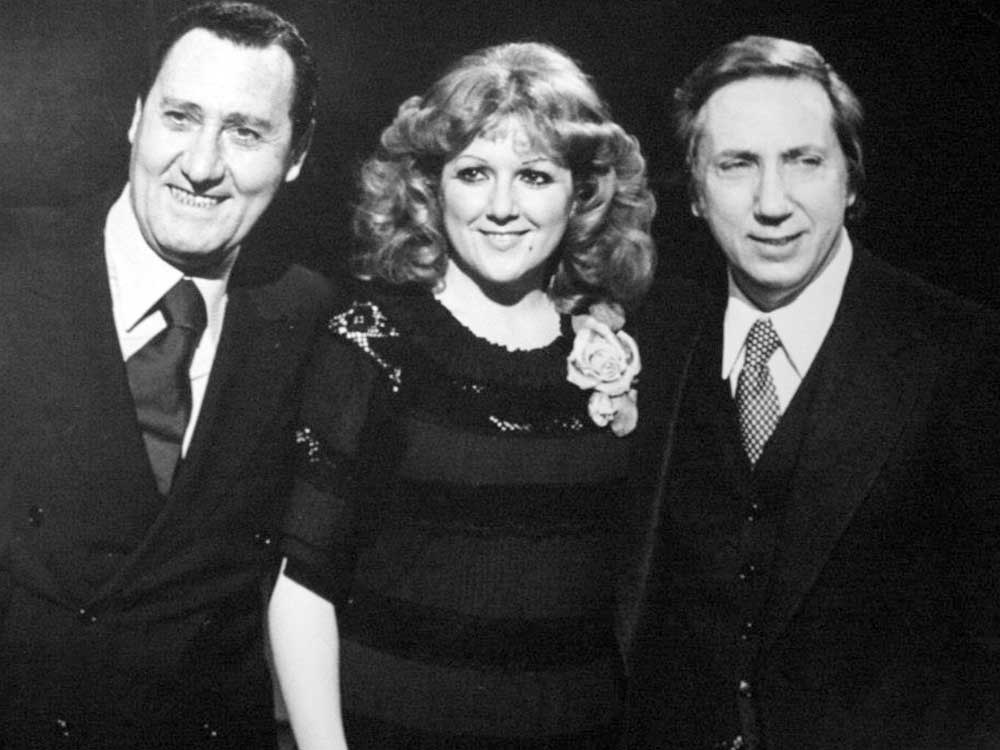 Alberto Sordi, Orietta Berti e Mike Bongiorno