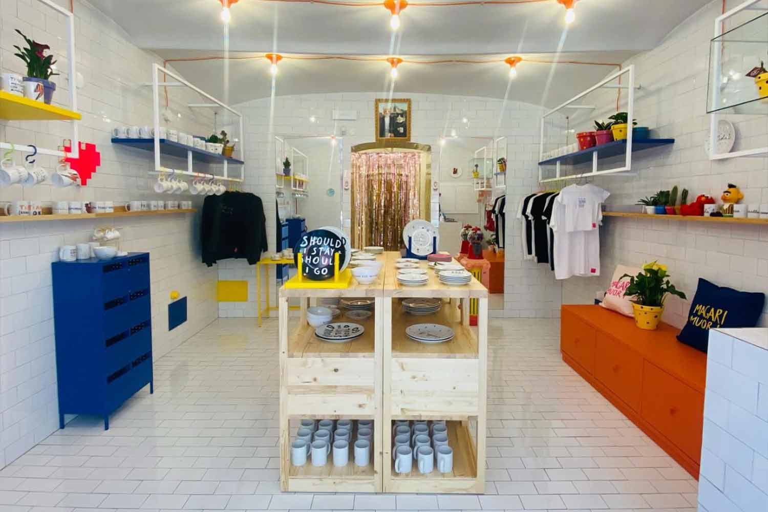 Lo store di Piattini Davanguardia a Bari