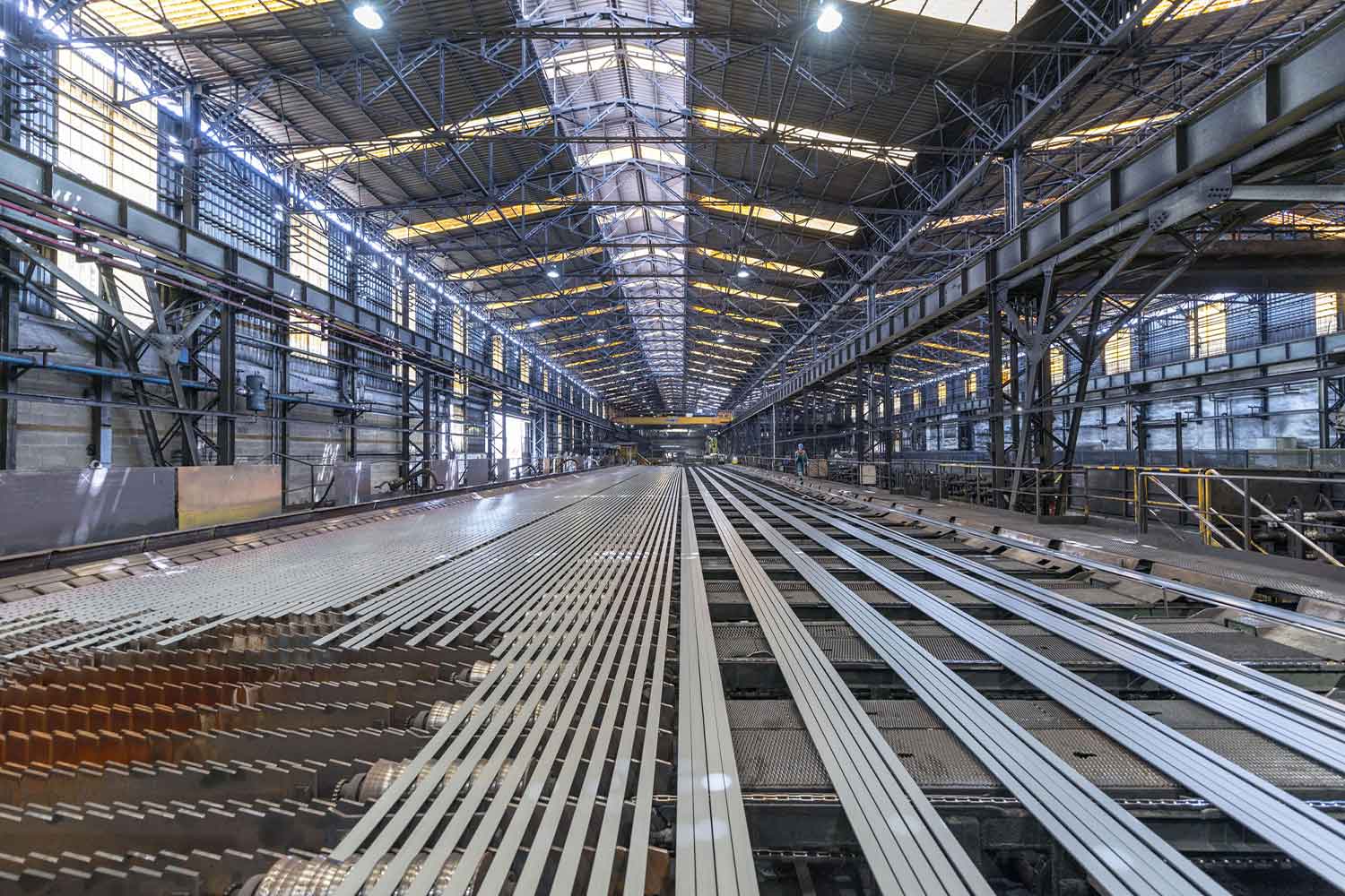 La produzione nello stabilimento di Vicenza