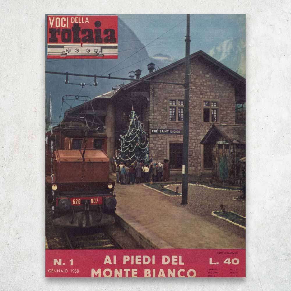 1958 - Il primo numero di Voci della Rotaia