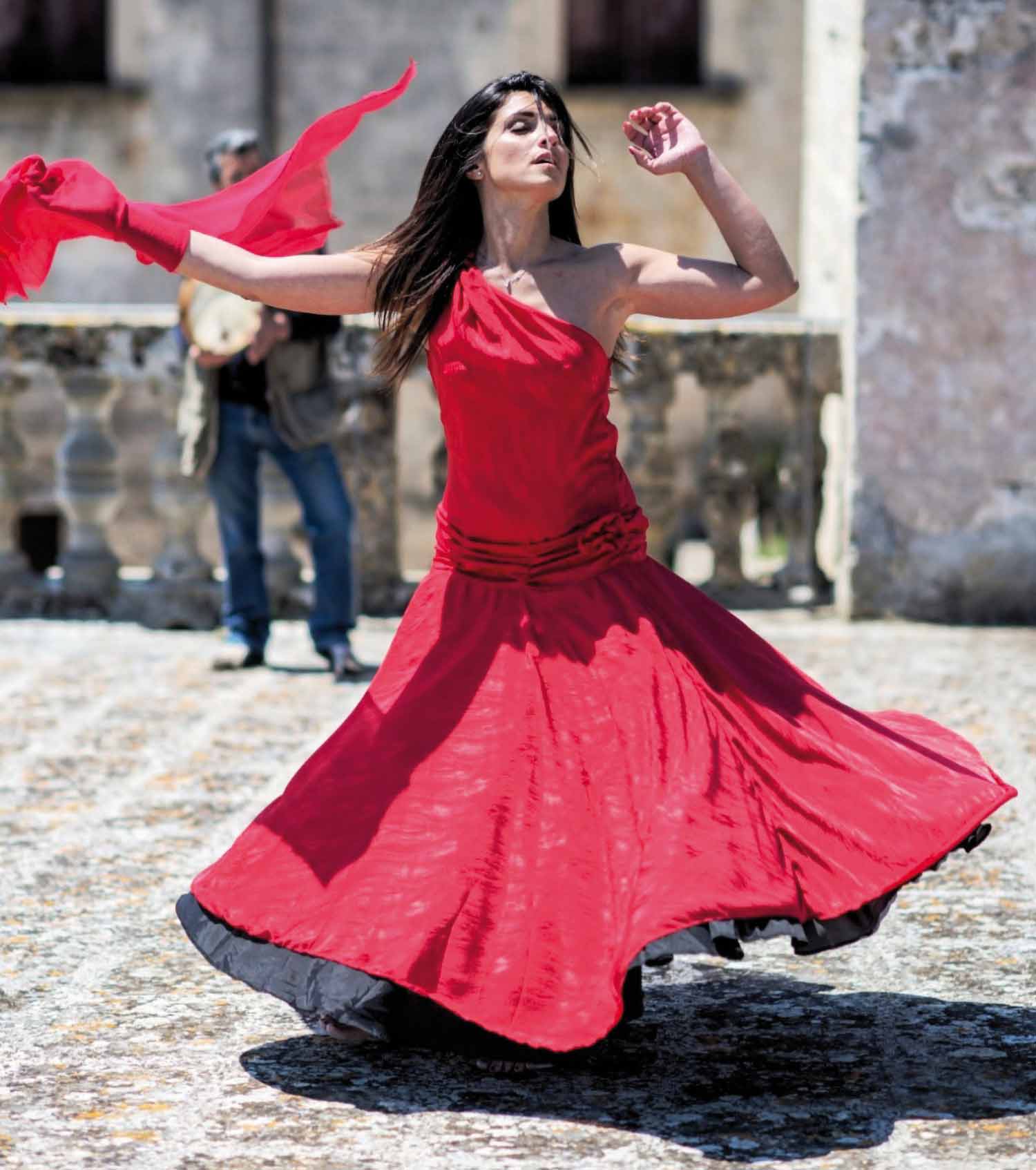 Laura Boccadamo, ballerina di pizzica © Aldo Isocento