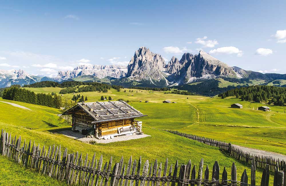 Malga alpina