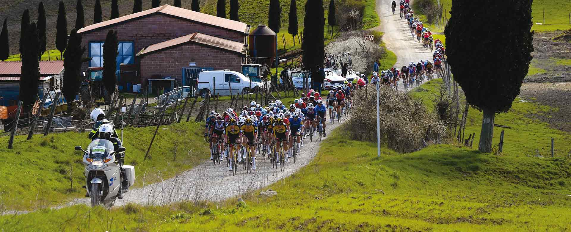 Immagine della 15esima edizione di Strade Bianche 2021, Siena