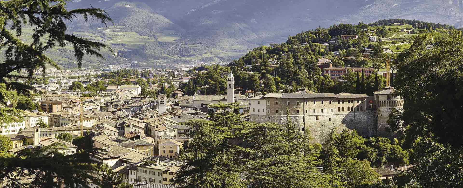 Vista sulla Vallagarina e Rovereto