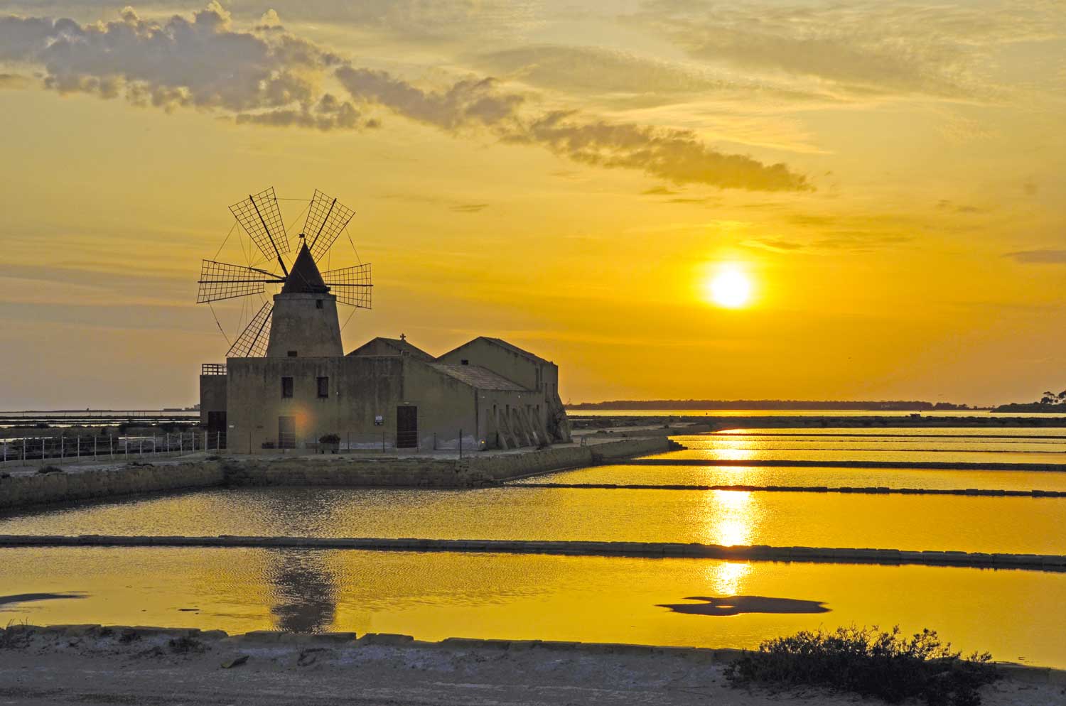 Le saline di Trapani
