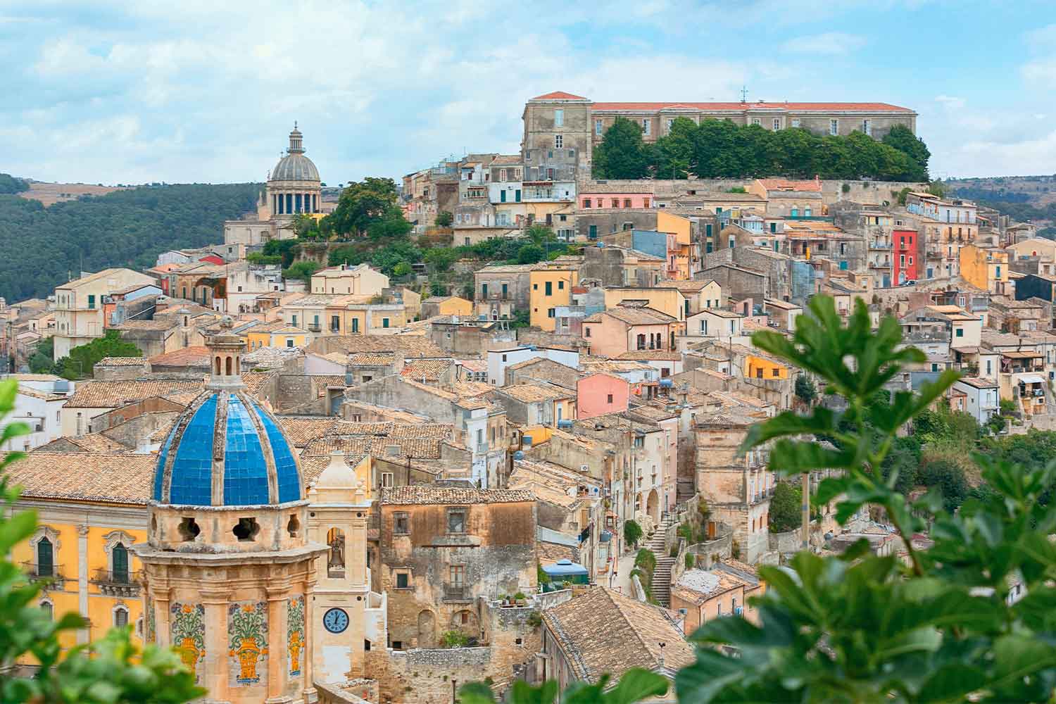 Vista panoramica di Ragusa Ibla (RG)