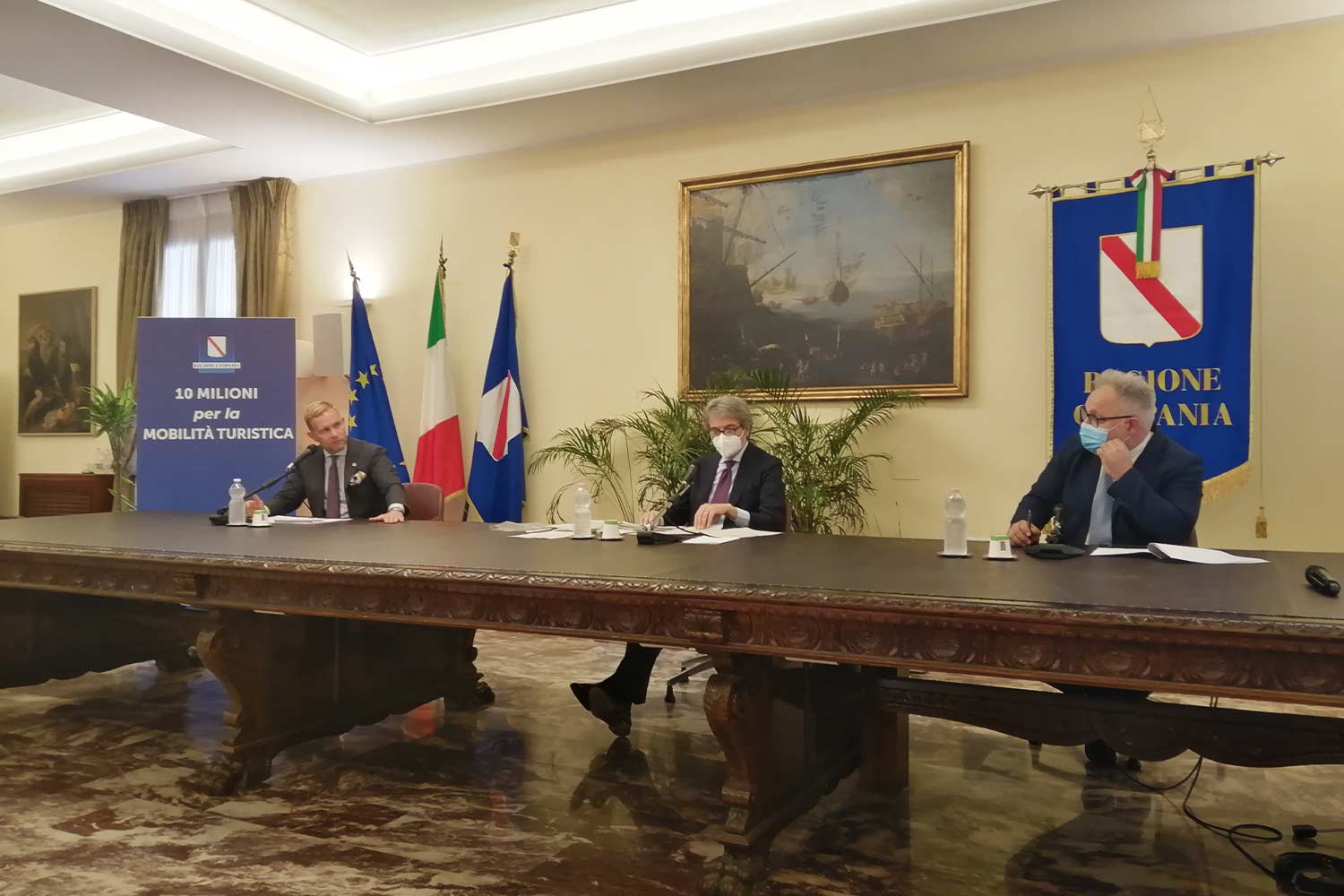 Presentazione programma treni storici 2022 in Campania