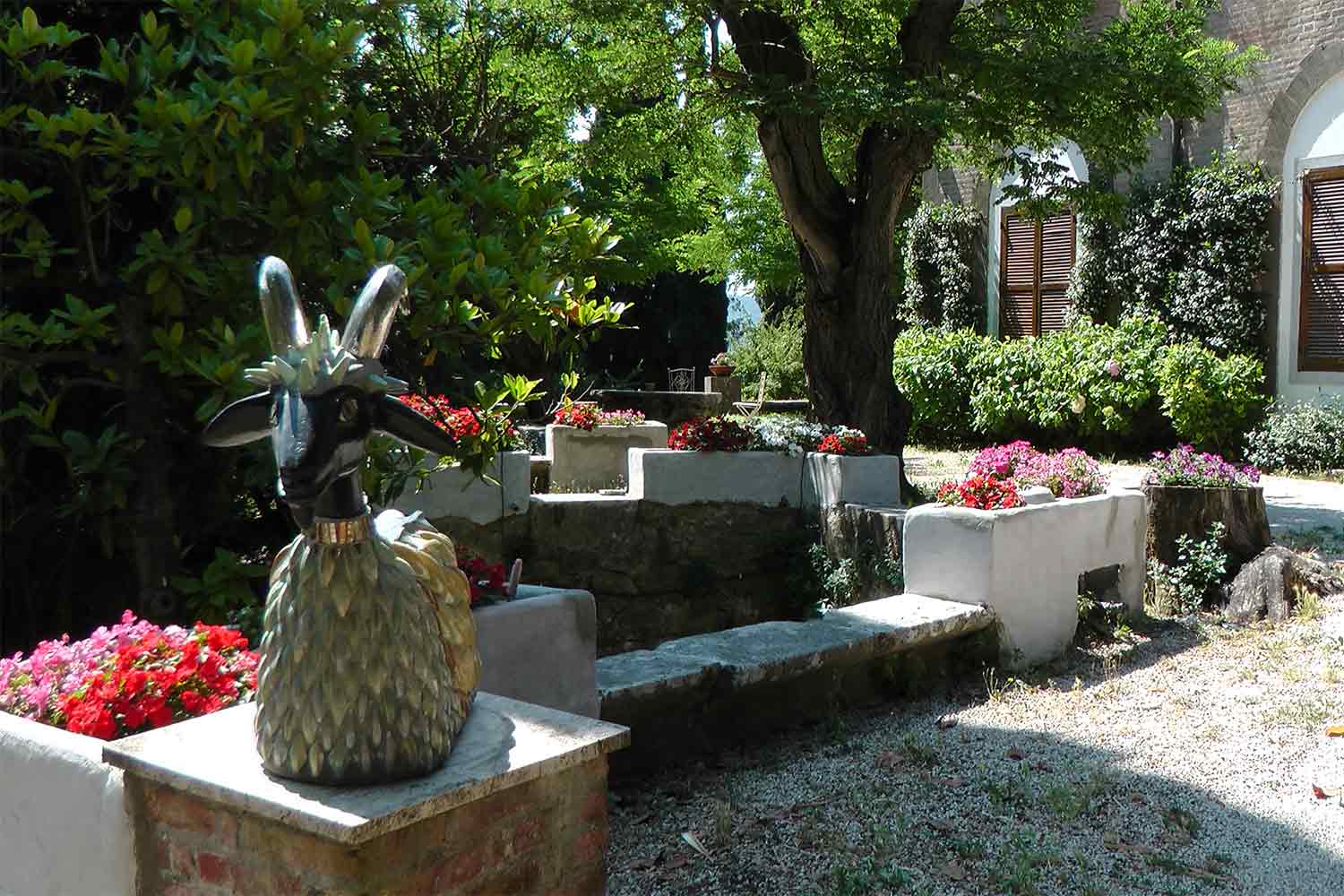 Il giardino del Villino Morani