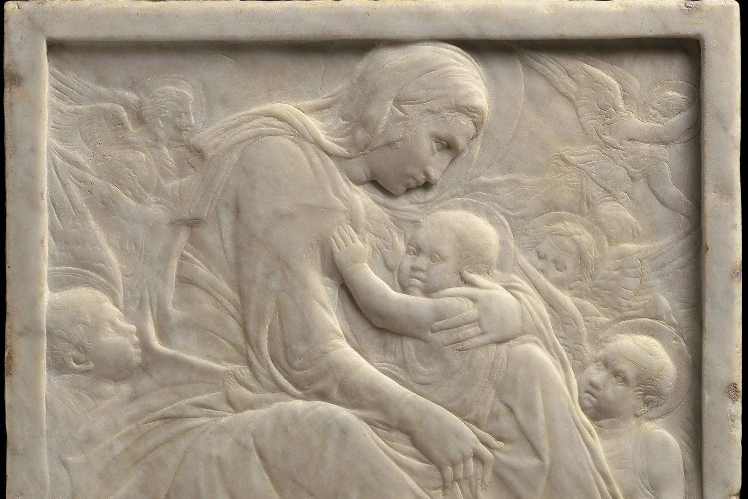 Donatello, Madonna col Bambino - Madonna delle nuvole (1425-1430 circa) Photo ©2022 Museum of Fine Arts, Boston