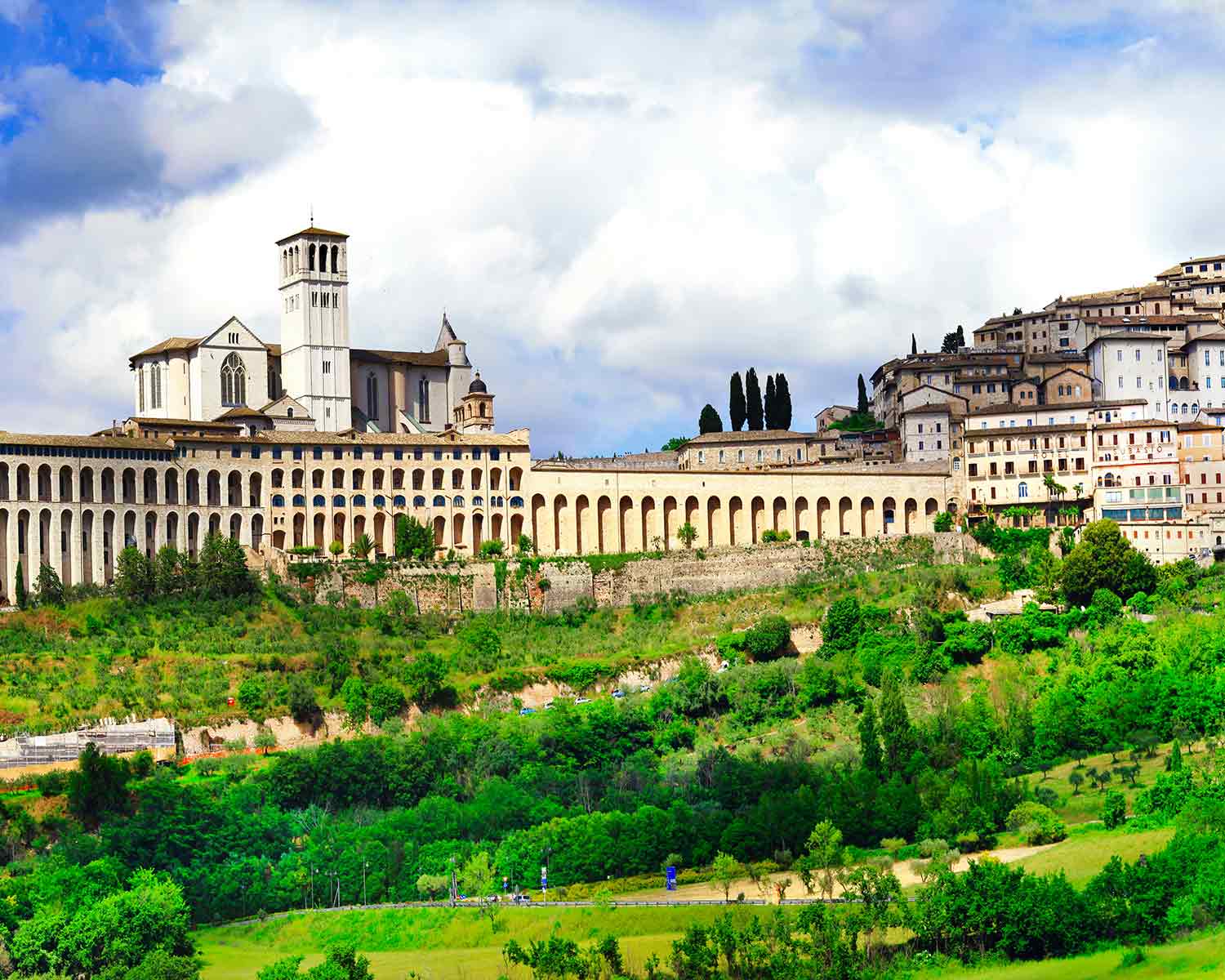 Assisi (PG), punto di partenza del Cammino della Marca
