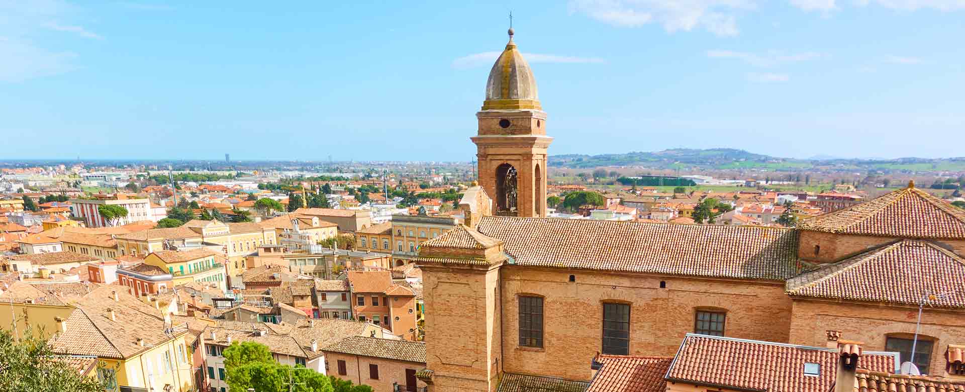 Una vista di Santarcangelo di Romagna (RN)