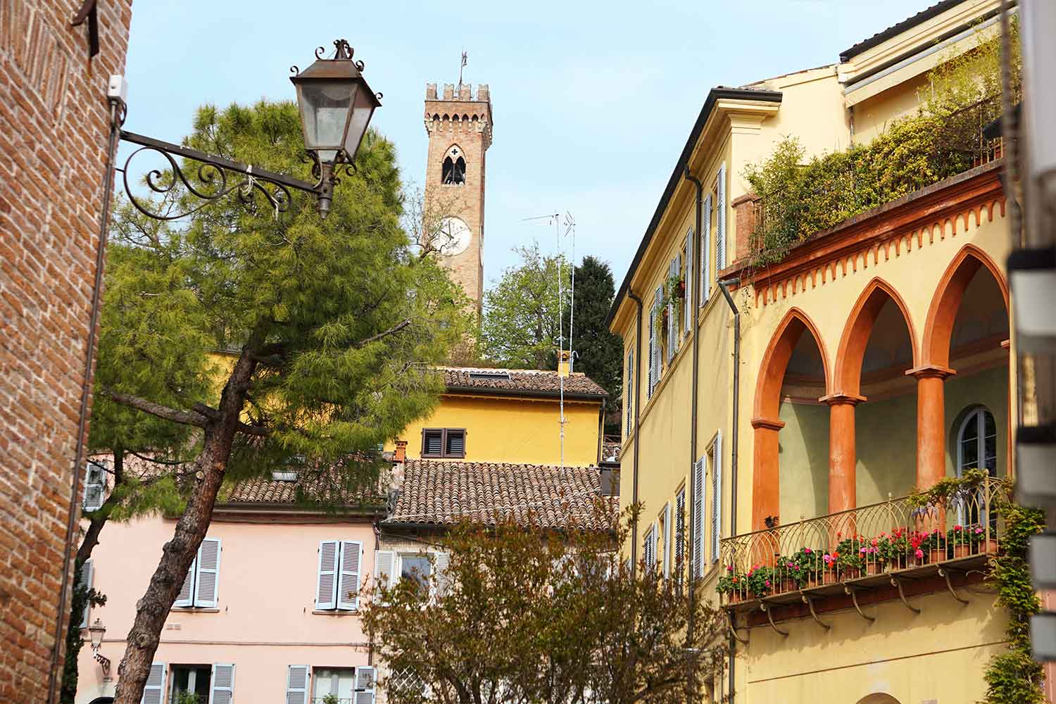 Scorci del borgo di Santarcangelo