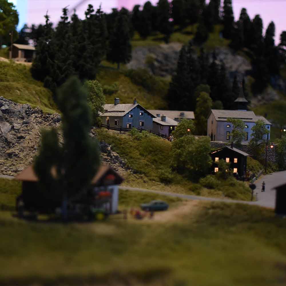 modellino città