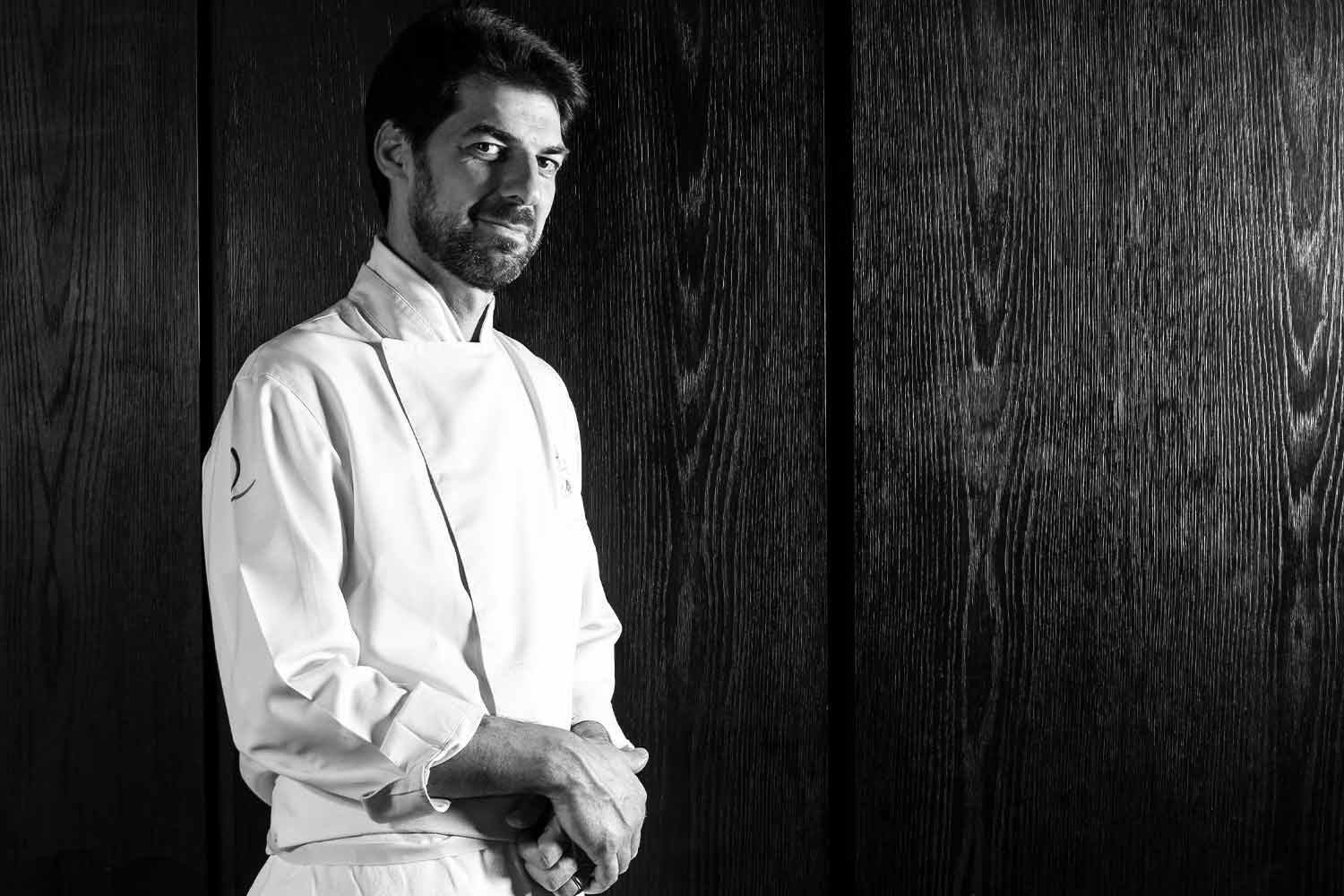 Massimiliano Alajmo, chef del ristorante Le calandre, Rubano (PD)