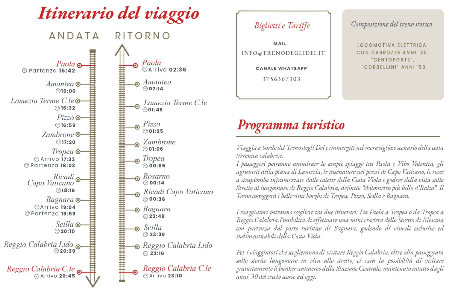 Locandina Treno degli Dei