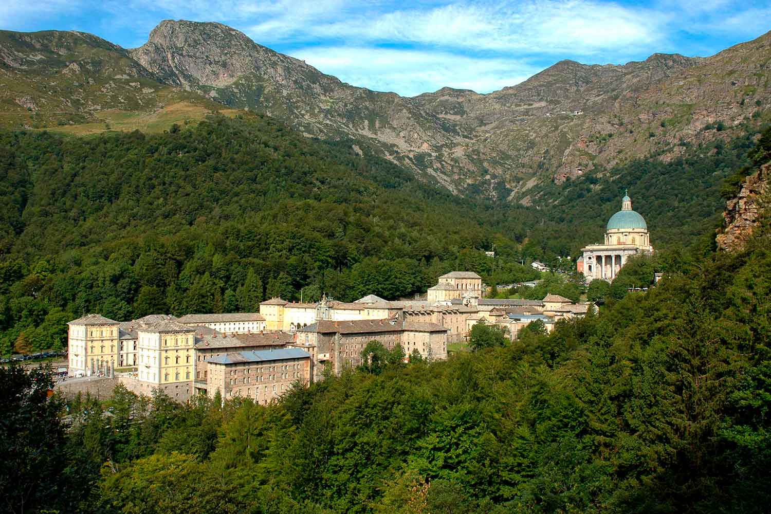 Il Santuario di Oropa. Foto di Alberto Conte