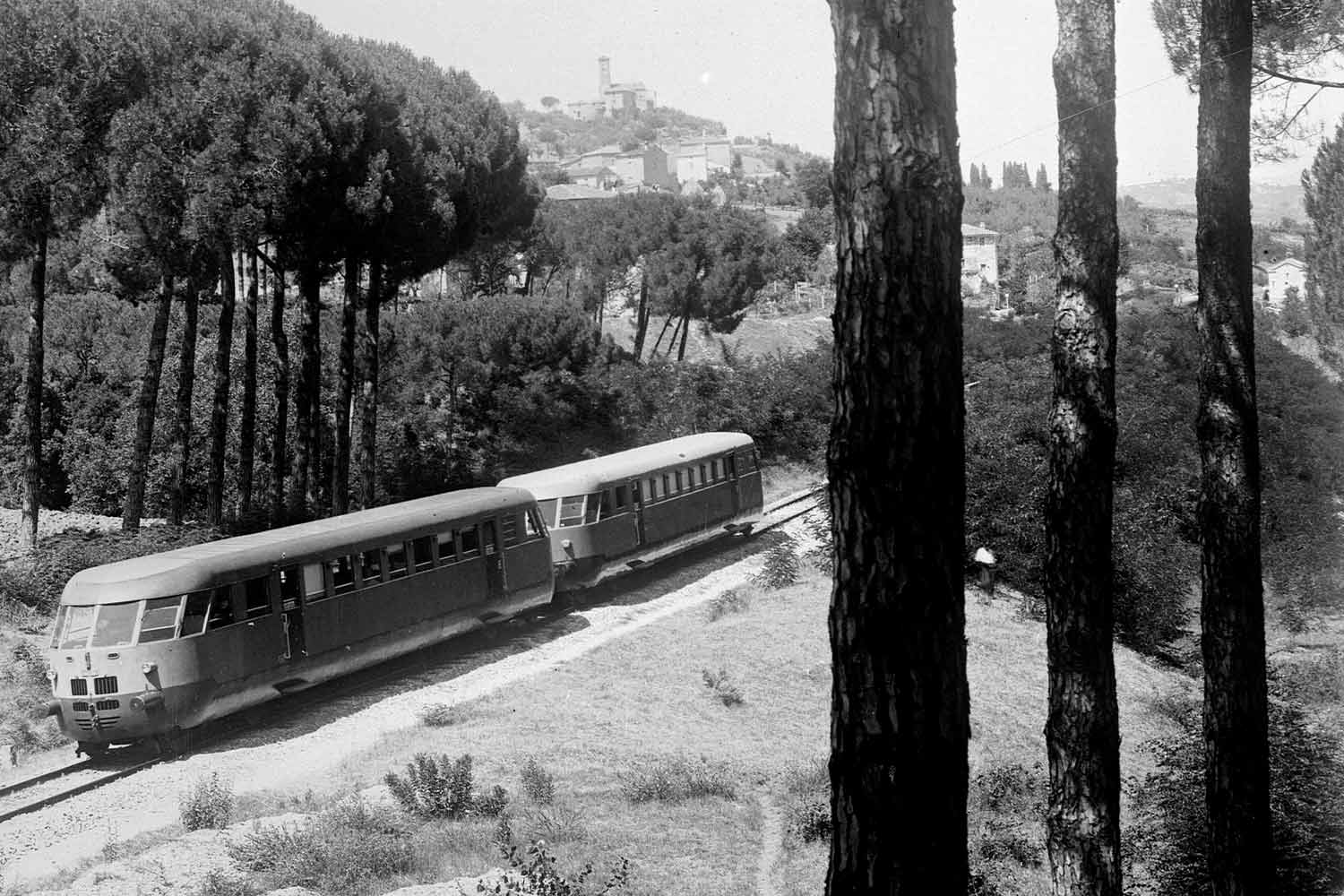 Automotrici ALn 56  Breda, panoramica (1940) ©Fondazione FS Italiane