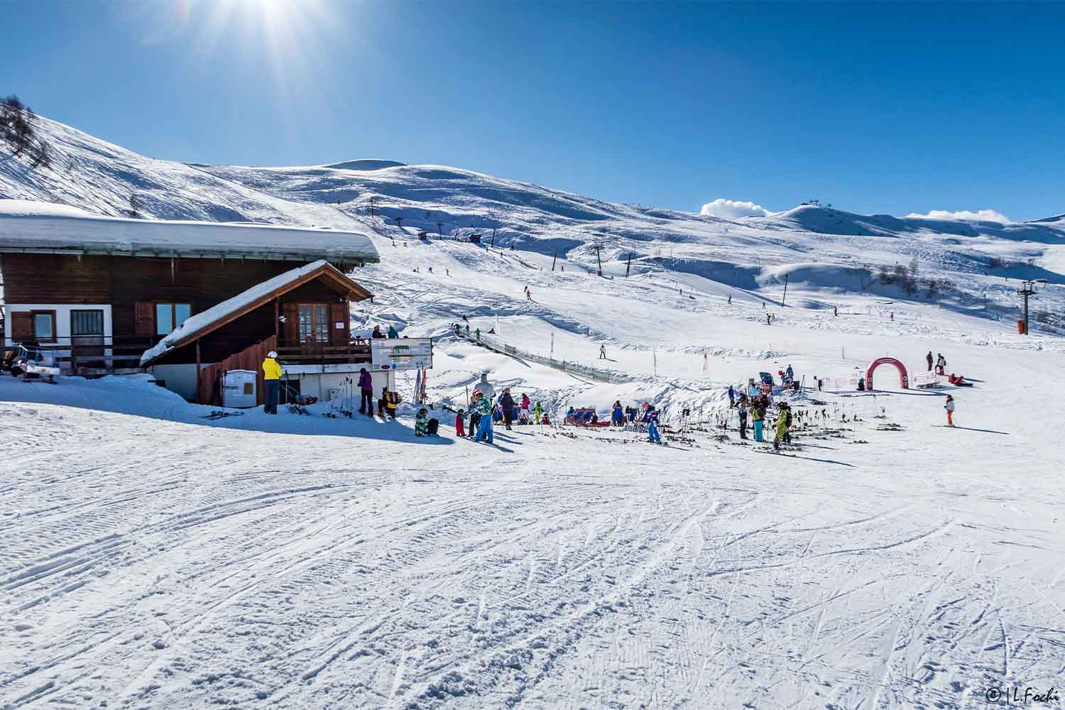 La stazione sciistica di Alpe di Mera