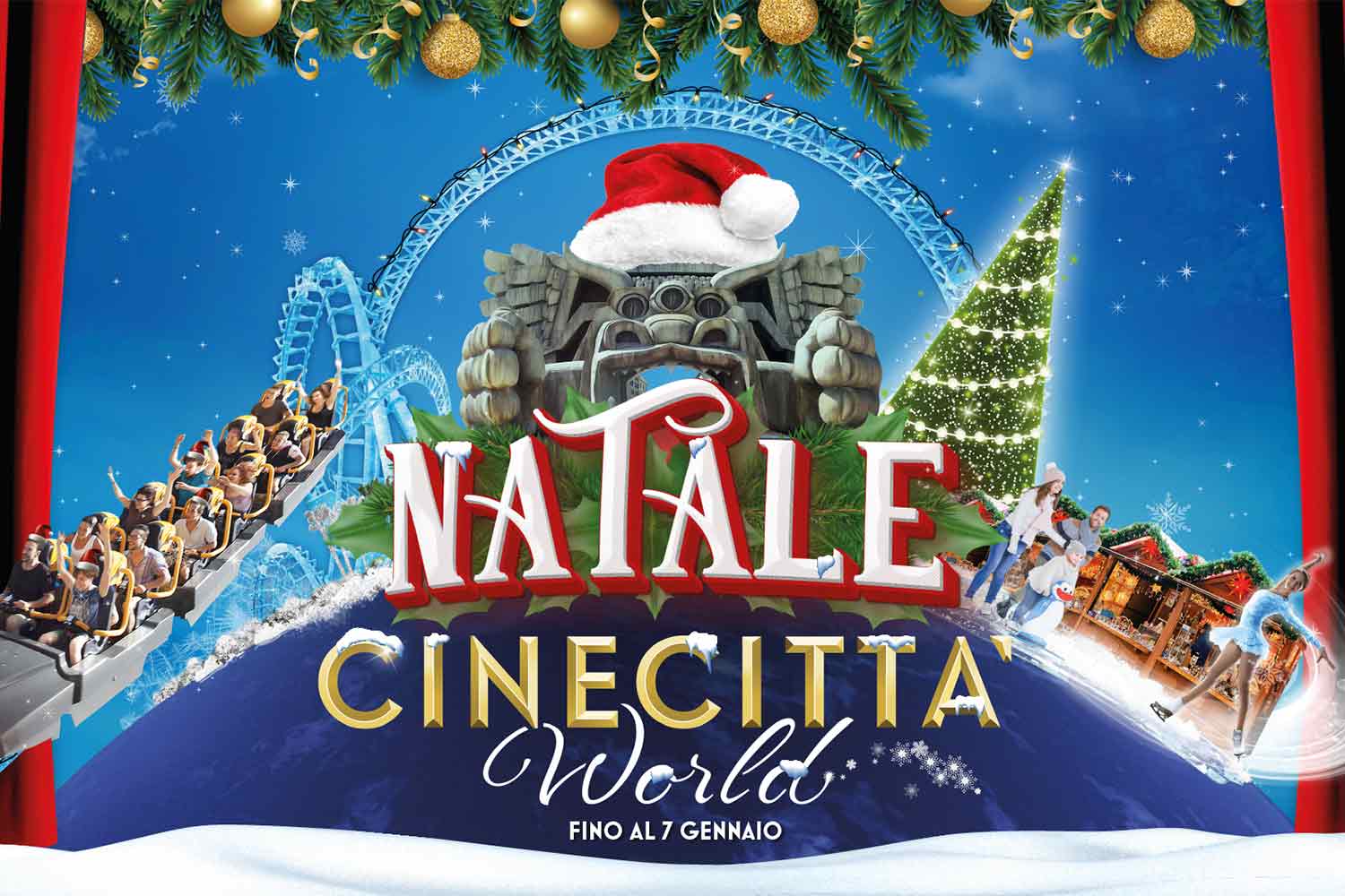 Locandina Natale Cinecittà World