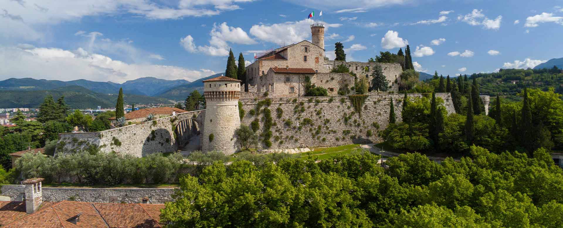 Castello di Brescia © Archivio comune di Brescia - Febofilms