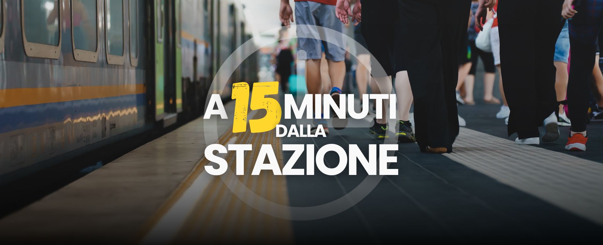 a 15 minuti dalla stazione, illustrazione