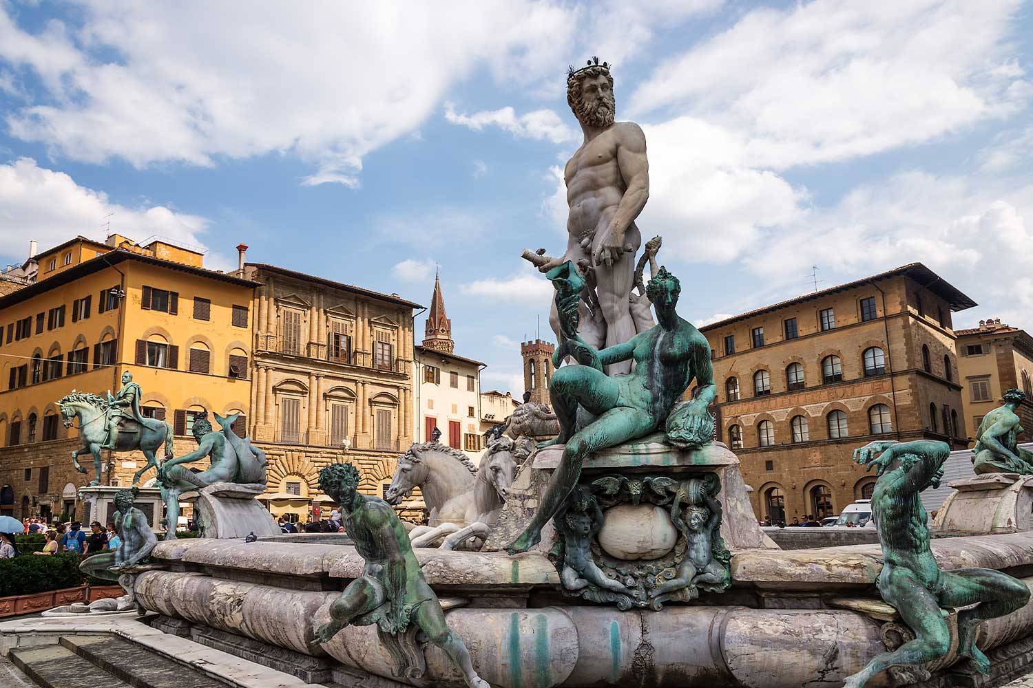 firenze, piazza della signoria