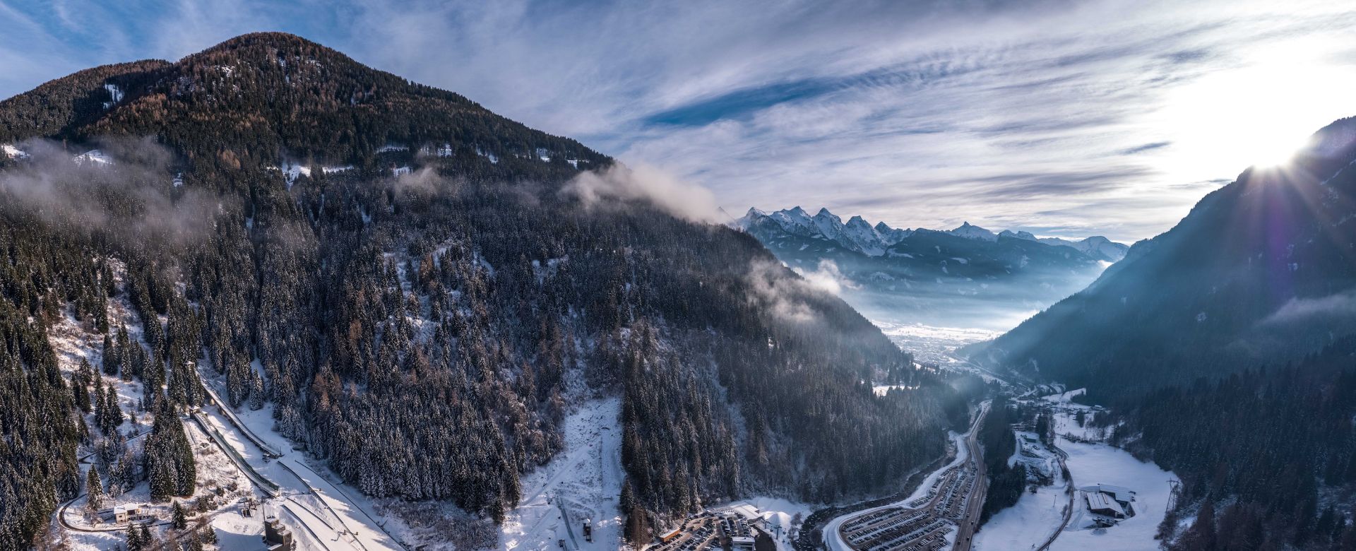 Stadio del salto di Predazzo (Trento) © Dolomiti Media House