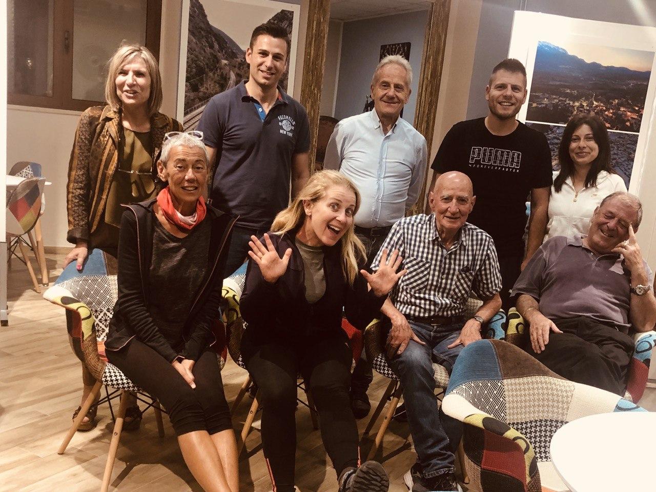 Foto di gruppo con Valentina Lo Surdo